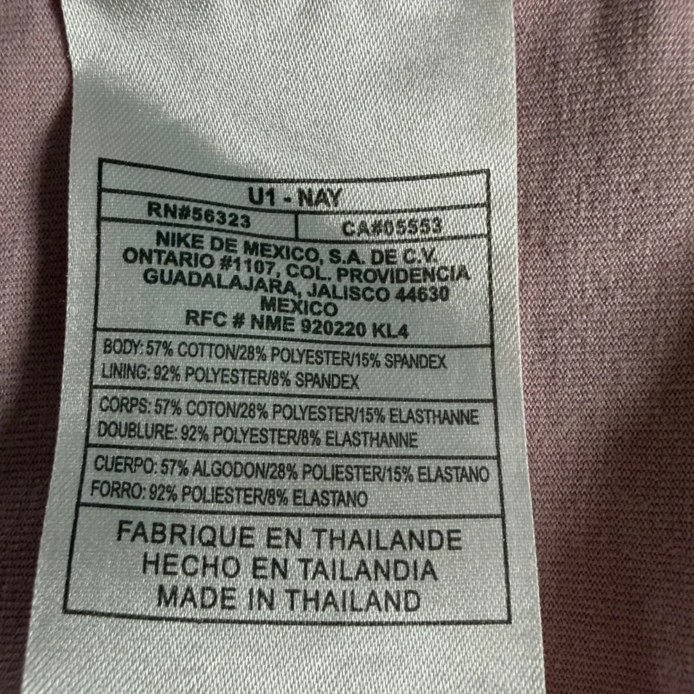 Nike Tennis Dress Womens L Mauve Pink Dri-FIT Racerback Sleeveless Activewear